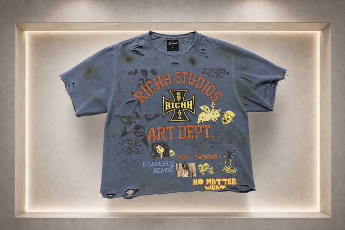 Richh Studios distressed tee